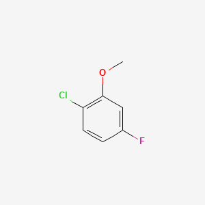 Chemical structure of 2-Chloro-5-fluoroanisole