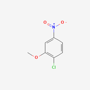 Chemical structure of 2-Chloro-5-nitroanisole