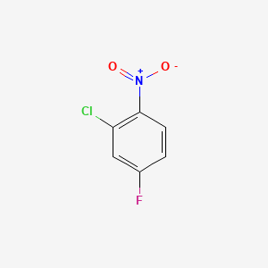 Chemical structure of 2-Chloro-4-fluoro-1-nitrobenzene