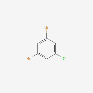 Chemical structure of 1-Chloro-3,5-dibromobenzene