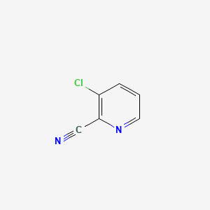 Chemical structure of 3-Chloro-2-cyanopyridine