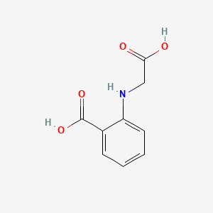 Chemical structure of N-(2-Carboxyphenyl)glycine