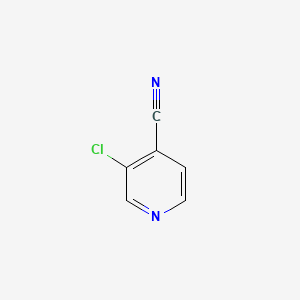 Chemical structure of 3-Chloro-4-cyanopyridine