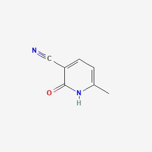 Chemical structure of 3-Cyano-6-methyl-2-pyridone