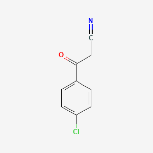 Chemical structure of 4-Chlorobenzoylacetonitrile