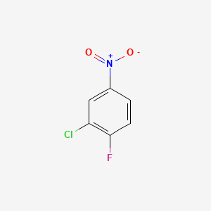 Chemical structure of 2-Chloro-1-fluoro-4-nitrobenzene