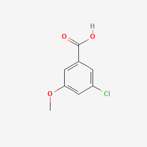 Chemical structure of 3-Chloro-5-methoxybenzoic acid