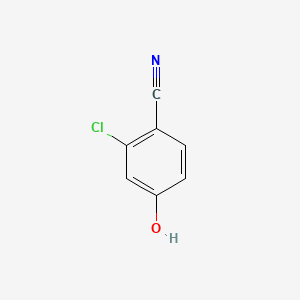 Chemical structure of 2-Chloro-4-hydroxybenzonitrile