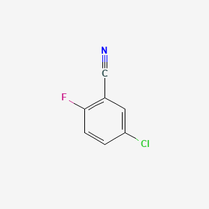 Chemical structure of 5-Chloro-2-fluorobenzonitrile