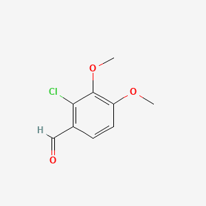 Chemical structure of 2-Chloroveratraldehyde