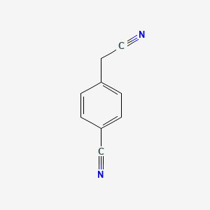 Chemical structure of 4-Cyanophenylacetonitrile