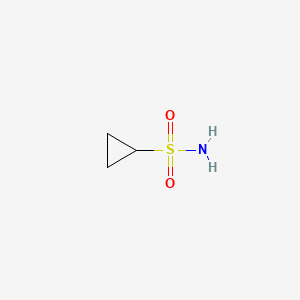 Chemical structure of Cyclopropanesulfonamide