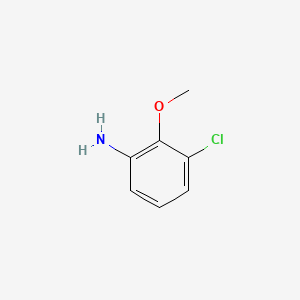 Chemical structure of 3-Chloro-o-anisidine