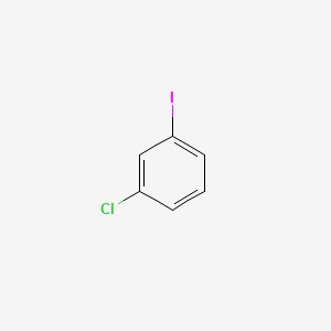 Chemical structure of 3-Chloroiodobenzene