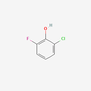 Chemical structure of 2-Chloro-6-fluorophenol