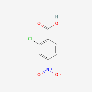 Chemical structure of 2-Chloro-4-nitrobenzoic acid