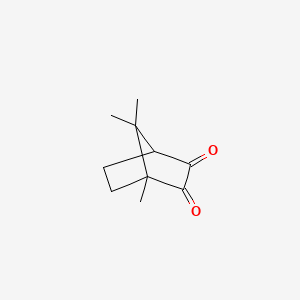 Chemical structure of Bornane-2,3-dione