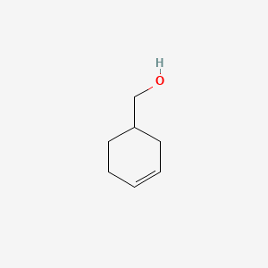 Chemical structure of 3-Cyclohexene-1-methanol