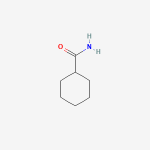 Chemical structure of Cyclohexanecarboxamide