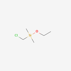 Chemical structure of (Chloromethyl)ethoxydimethylsilane