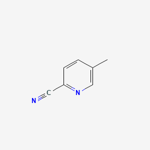 Chemical structure of 2-Cyano-5-methylpyridine