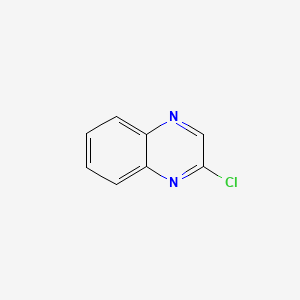 Chemical structure of 2-chloroquinoxaline