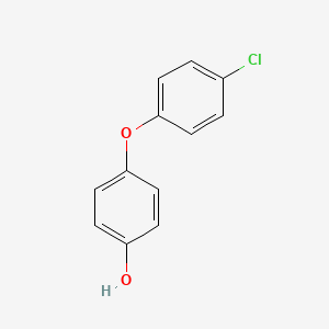Chemical structure of 4-Chloro-4'-hydroxydiphenyl Ether