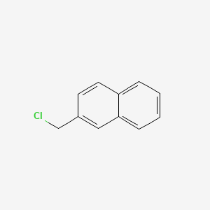 Chemical structure of 2-(chloromethyl)naphthalene