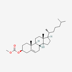 Chemical structure of cholesteryl methyl carbonate