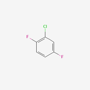 Chemical structure of 2-chloro-1,4-difluorobenzene
