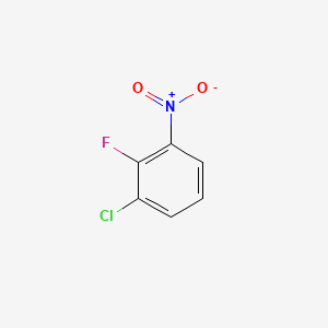 Chemical structure of 1-Chloro-2-fluoro-3-nitrobenzene