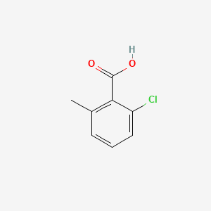 Chemical structure of 2-Chloro-6-methylbenzoic acid