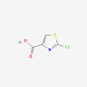 Chemical structure of 2-chlorothiazole-4-carboxylic acid