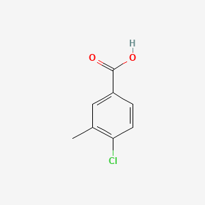 Chemical structure of 4-Chloro-3-methylbenzoic Acid