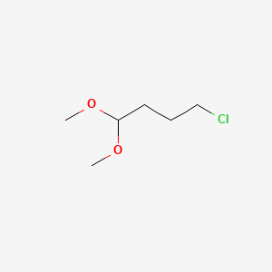 Chemical structure of 4-Chlorobutyraldehyde Dimethyl Acetal