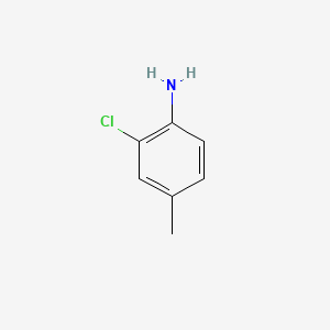 Chemical structure of 2-Chloro-4-methylaniline