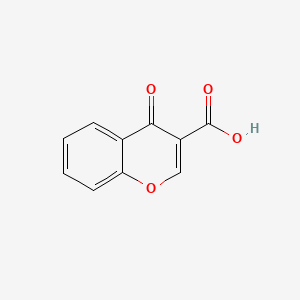 Chemical structure of Chromone-3-carboxylicacid
