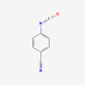 Chemical structure of 4-Cyanophenyl isocyanate