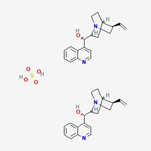 Chemical structure of Cinchonine Sulfate Dihydrate