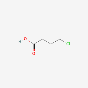 Chemical structure of 4-Chlorobutyric Acid