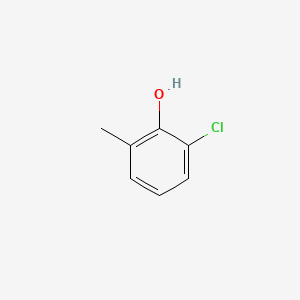 Chemical structure of 2-Chloro-6-methylphenol