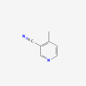 Chemical structure of 3-Cyano-4-methylpyridine