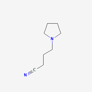 Chemical structure of 1-(3-Cyanopropyl)pyrrolidine