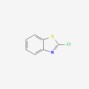 Chemical structure of 2-Chlorobenzothiazole