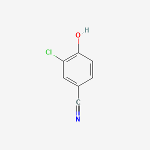 Chemical structure of 3-Chloro-4-hydroxybenzonitrile