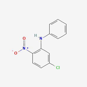 Chemical structure of 5-Chloro-2-nitrodiphenylamine