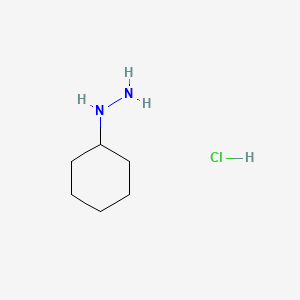 Chemical structure of Cyclohexylhydrazine Hydrochloride