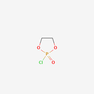 Chemical structure of 2-Chloro-1,3,2-dioxaphospholane-2-oxide