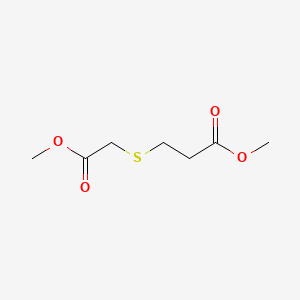 Chemical structure of 3-[(Carboxymethyl)thio]propionic Acid Dimethyl Ester