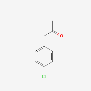 Chemical structure of 4-Chlorophenylacetone